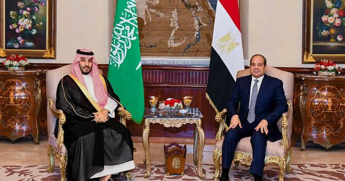 تفاصيل لقاء السيسي مع ولي العهد السعودي بالقاهرة