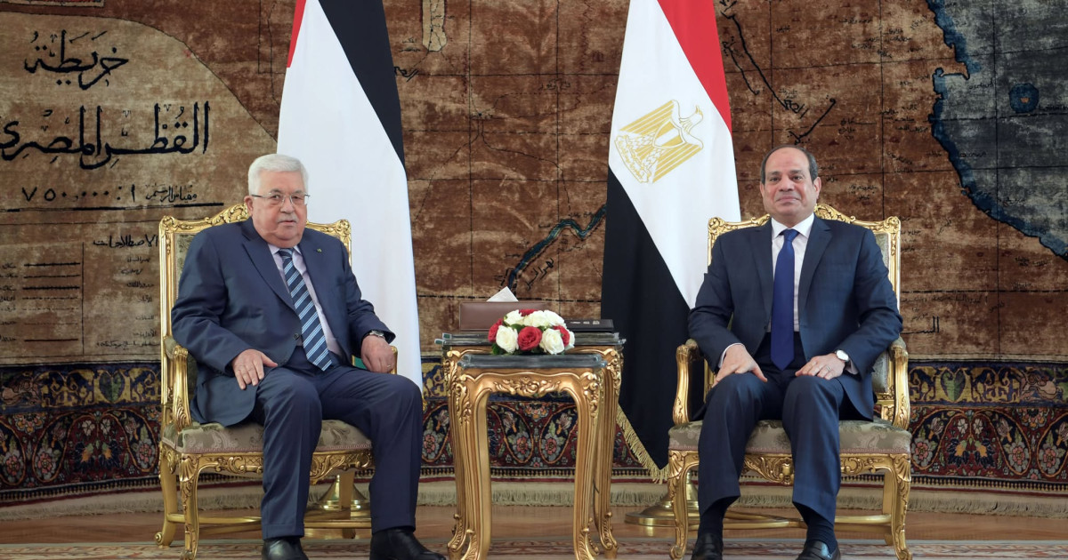 السيسي وعباس يؤكدان على رفض تصفية القضية وتهجير الفلسطينيين
